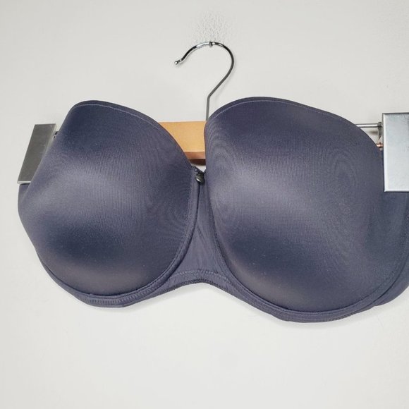 Prima Donna Strapless Bra Premium Black 34D - Picture 2 of 7